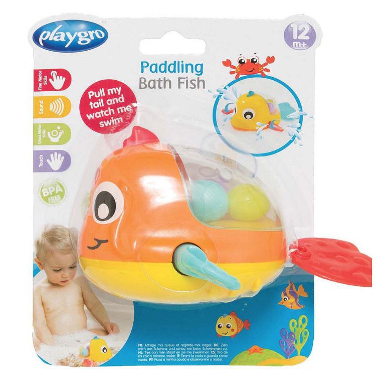 PLAYGRO Paddling Bath Fish 120745 / Mainan Mandi Bayi