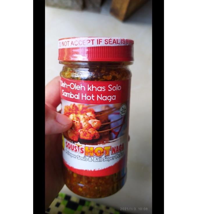 

Stok Banyak | ER7ZJ SAMBAL SOUSIS HOT NAGA (SUPER PEDAS) Sambal sosis hot naga //Dijual Murah