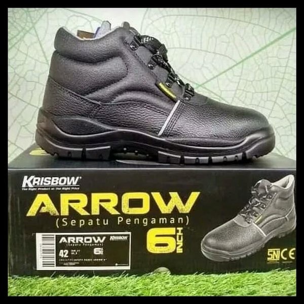 krisbow Sepatu Safety Shoes krisbow Arrow 6 Inch