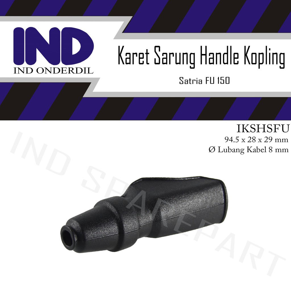 Karet Nito-Sarung-Tutup-Cover Handle-Handel Kopling Satria FU 150-F150