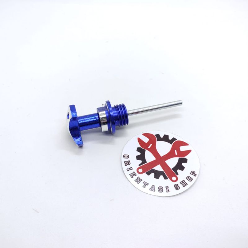 Tutup Oli Mesin Lokal Model Jarum Segitiga Universal Honda Yamaha