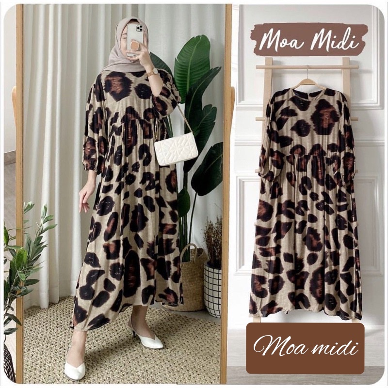 Midi dress/ midi dress rayon/ midi dress jumbo/ Dress Korean style / midi dress muslim / Dress muslimah / midi dress ld 120cm / dress jumbo/ midi dres/ dress rayon