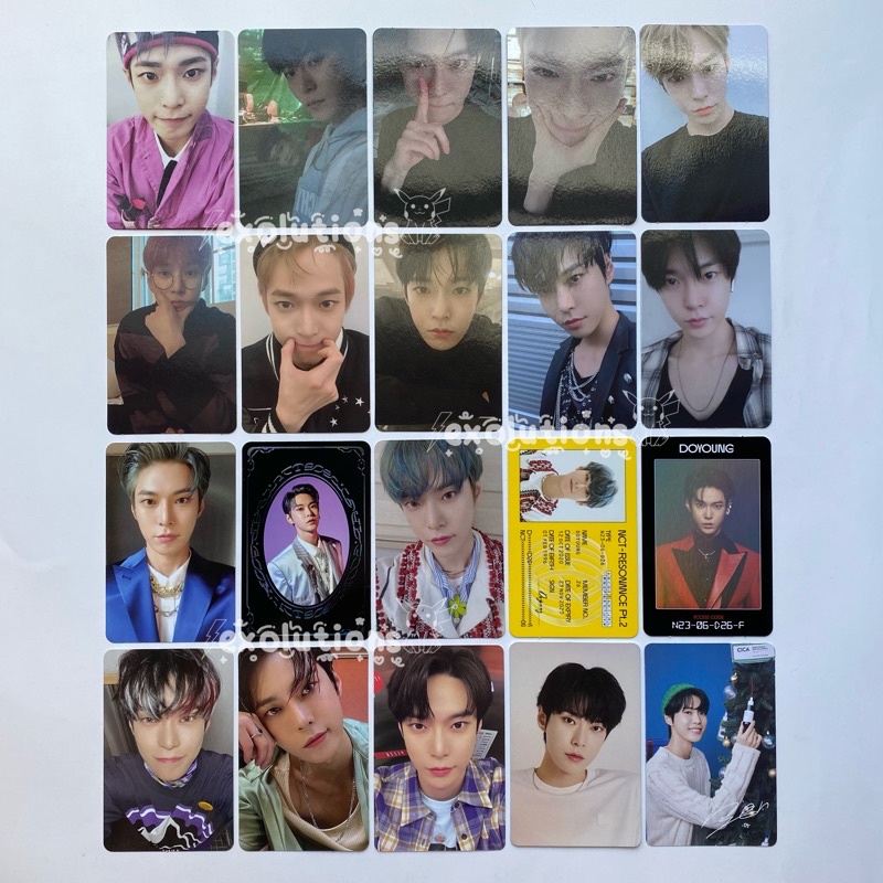 NCT Doyoung Official Album Photocard [BACA DESC‼️] PC Cherry Bomb Empathy Dream Regular Irregular Re