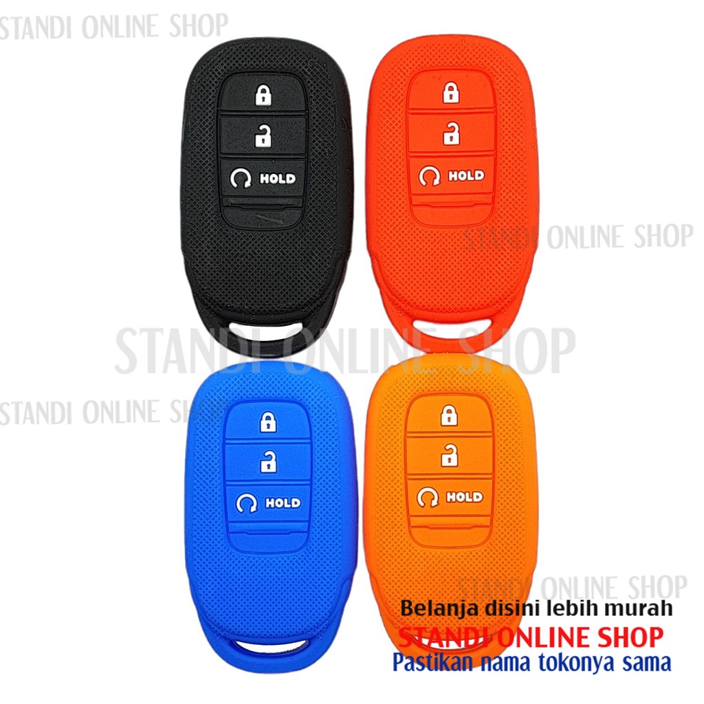 Silikon Remote Cover Sarung Kunci SmartKey All New Honda HRV HR-V