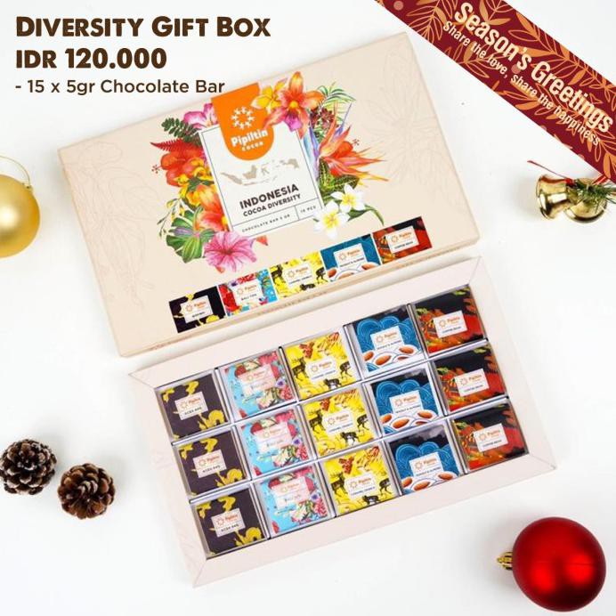 

PIPILTIN COCOA GIFT BOX 15 X 5GR