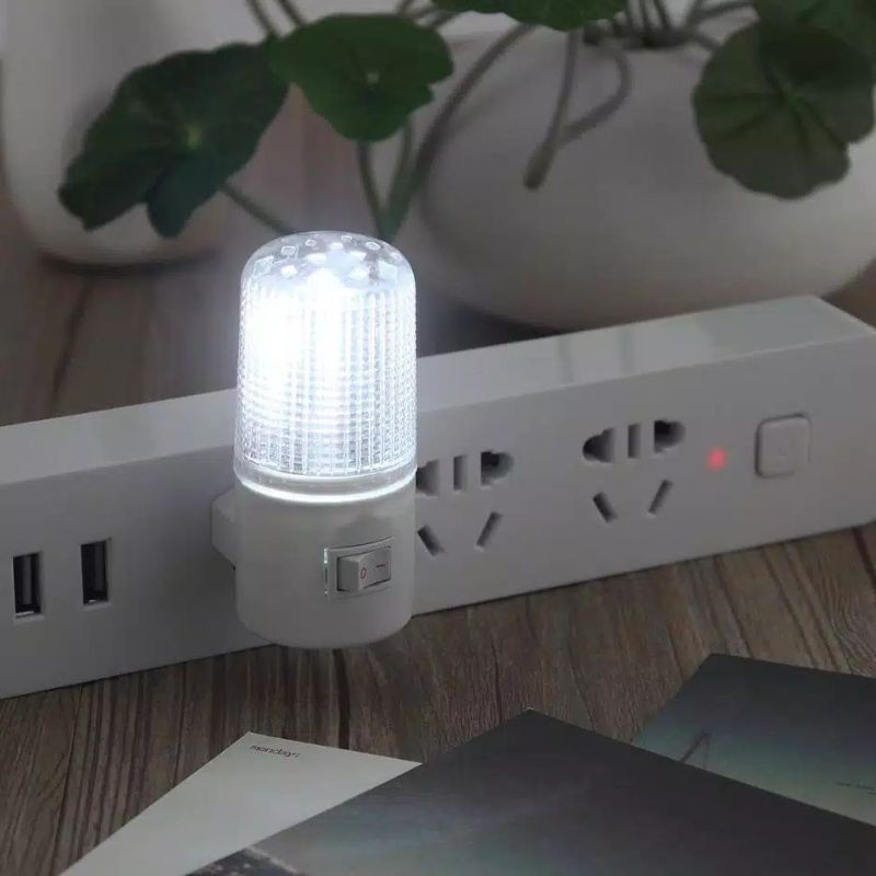 LAMPU TIDUR LED 4 LED 0.1W NIGHT LIGHT