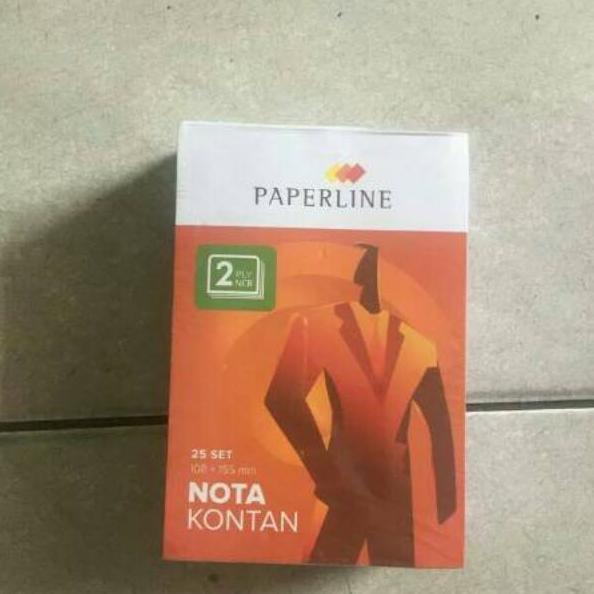 

[Baru] ➲ Nota kontan kecil 2 ply / 2 rangkap paperline ➬↔ Ready Stok