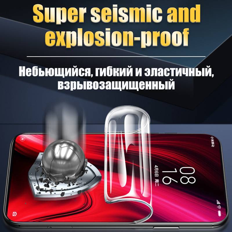 Hydrogel Film For Xiaomi Redmi 6A 7A 7 Redmi 6 Screen Protector Redmi 8 8A 9 6 A 9A 9C NFC 5A 5 Plus 4X s2 Go K20 NOTE 7 9 9S