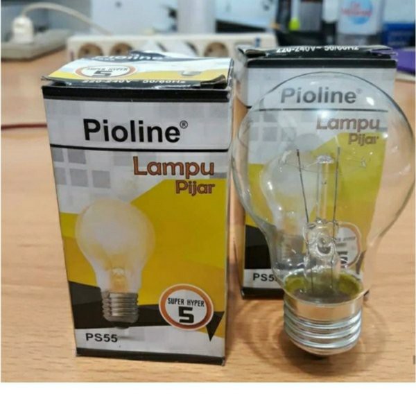 Bohlam PIJAR 5w SUPER Hyper 5 Tabung besar Cahaya Kuning Sinar Hangat Bulb Lampu kandang Ayam Itik