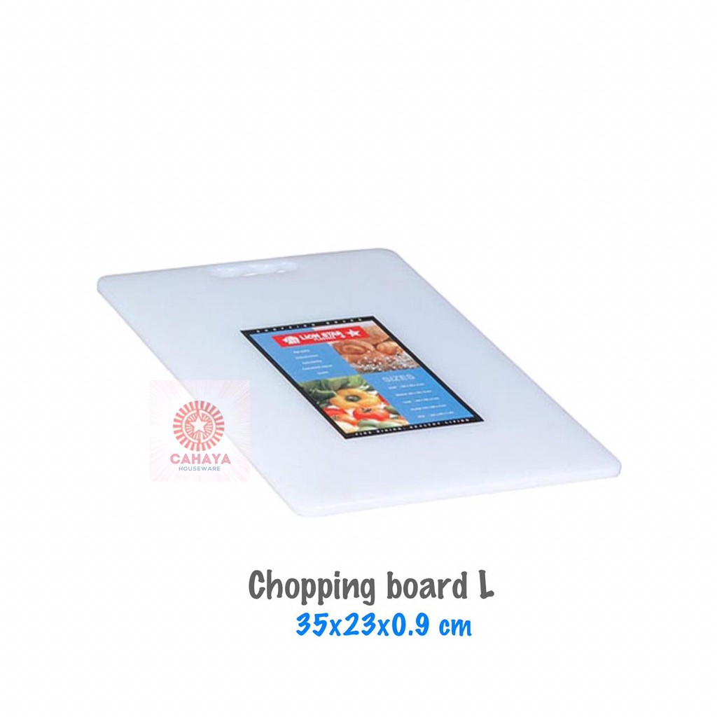 Chopping Board Large CH-3 Lion Star Telenan Plastik Serbaguna Telenan Masak BPA FREE Murah