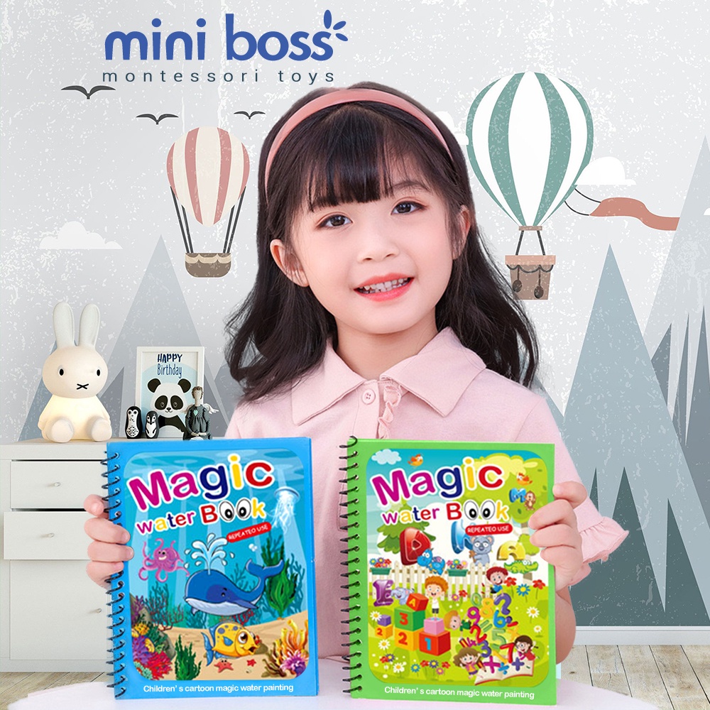 Magic Water Book Magic Water Pen Mainan Edukasi Anak Buku Gambar Mewarnai istana online