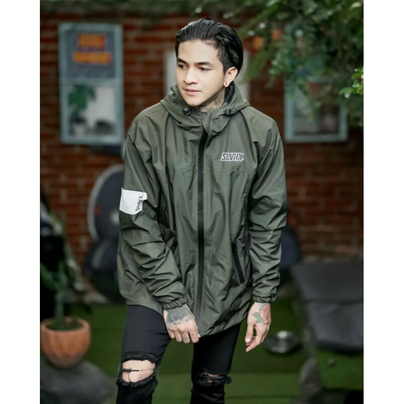 Jaket Salviohexia Jaket Waterpoof Jaket Pria Jaket Parasut