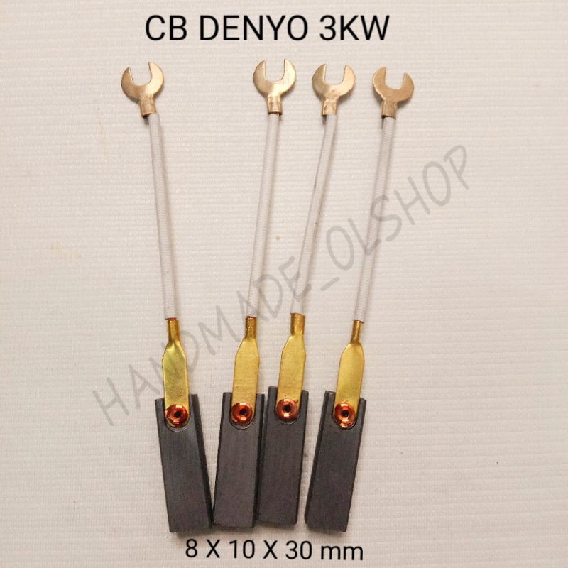 CARBON BRUSH DENYO 3KW BAHAN CARBON GRADE A