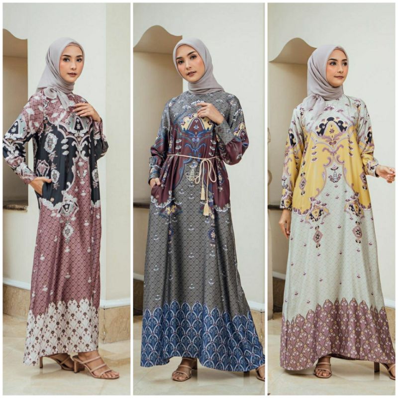 Ready giyanara dress irama series by geulis