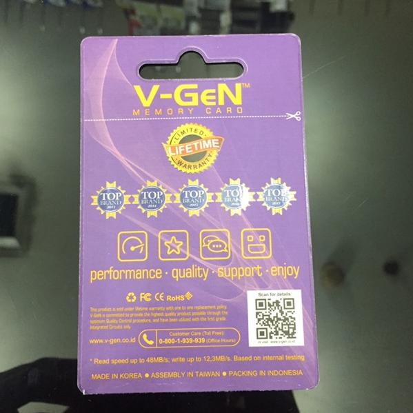 PALING DIMINATI V-Gen memory card 8gb memori 8gb VGen original 2486 ⇉