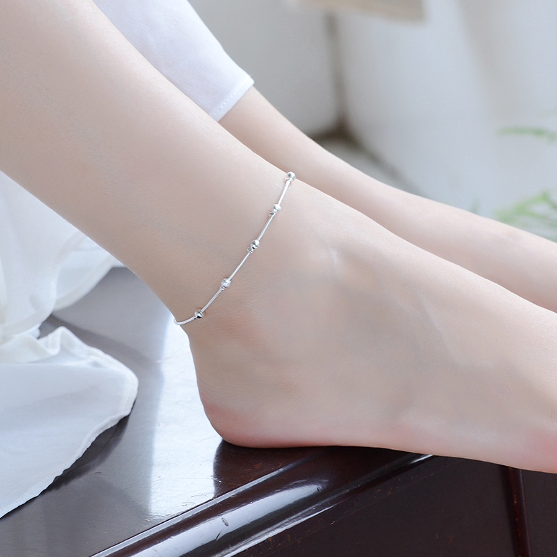 Fashion Aksesoris S925 Sterling Silver Bracelet Bead Modeling Desain Kepribadian Sederhana