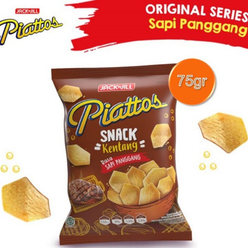 

Piattos Snack Kentang 68gr