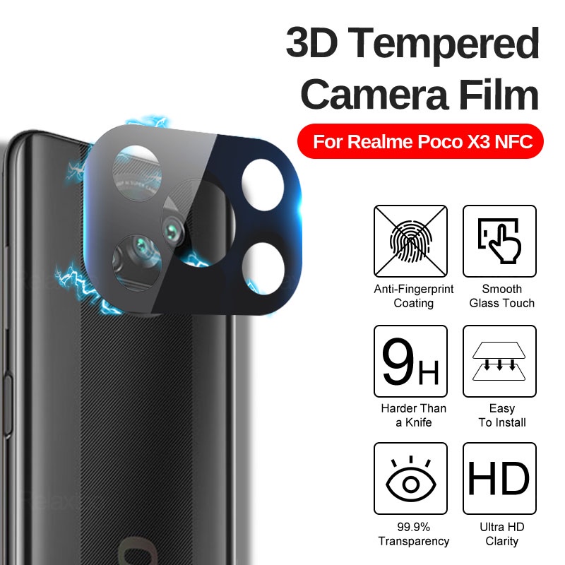 film tempered glass pelindung lensa kamera 3d untuk xiaomi poco x4 gt x3 pro x3 nfc m3 f3 x3pro poco