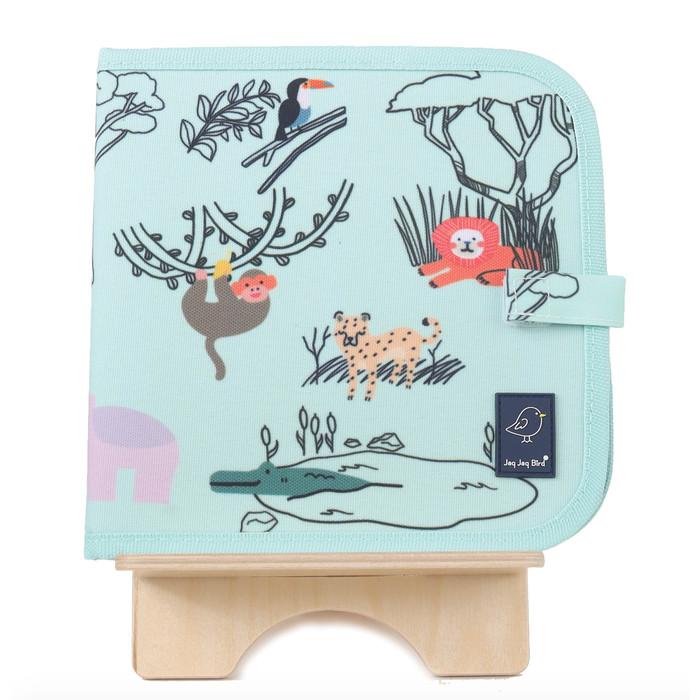 

Kanvas | Jaq Jaq Bird Color It Book - Safari (8 Pages)