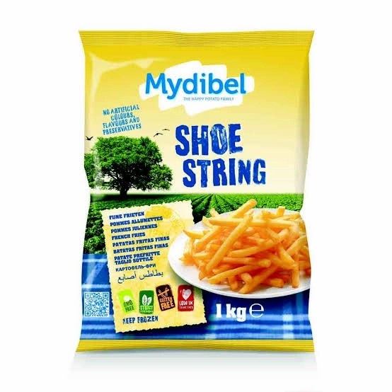 Mydibel Belgian French Fries Shoestring 1 Kg - Kentang Goreng Belgia (KHUSUS KURIR INSTANT)