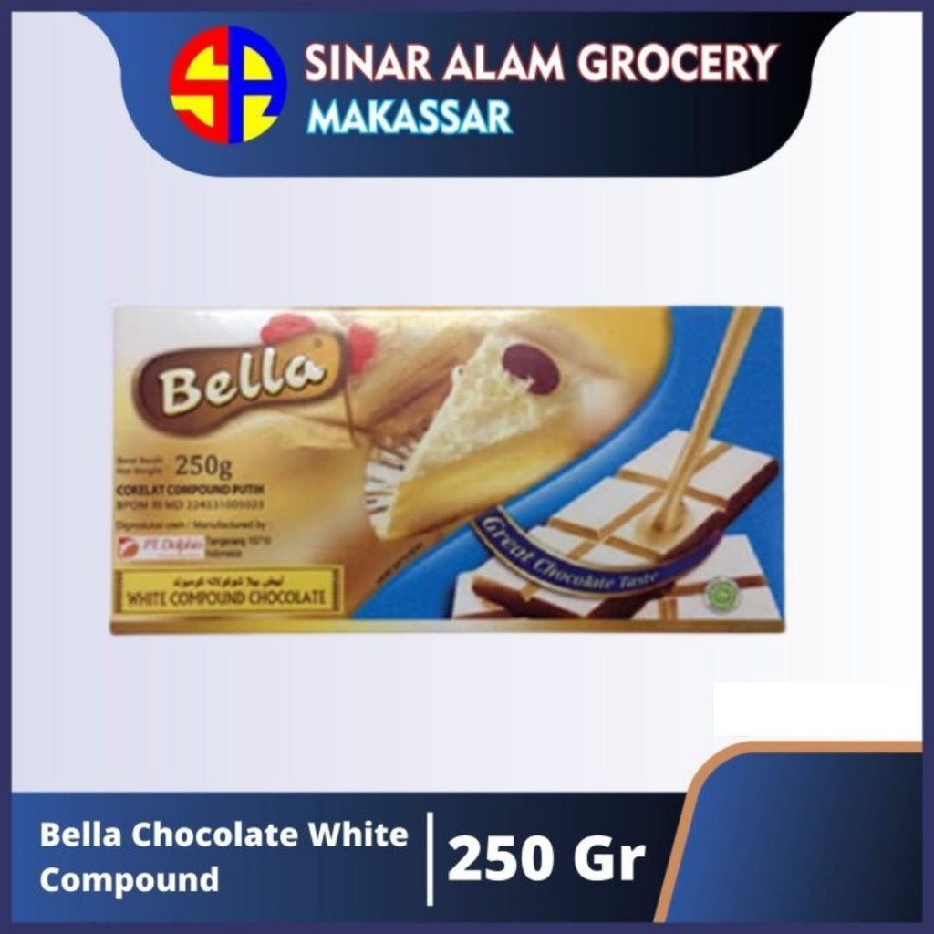 

Bella Chocolate White Compound 250gram