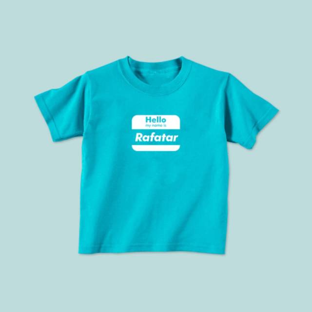 Tambah Nama - Gambar - Tulisan (belum termasuk kaos polos)