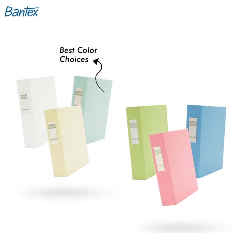 

Bantex Binder A5 2 Ring Warna Pastel