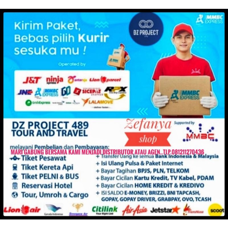 Jual Bisnis Multi Kurir Ekpedisi Level Distributor fee hingga 25.dapat