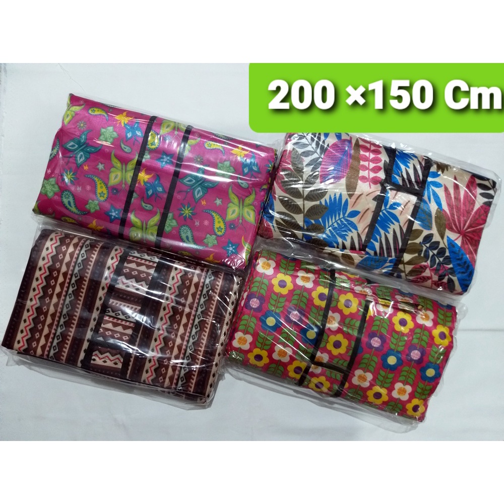 Tikar Lipat Piknik Tikar Lesehan Matras Tikar Mikrosatin Microsatin 150 X 200 atau 200 X 150