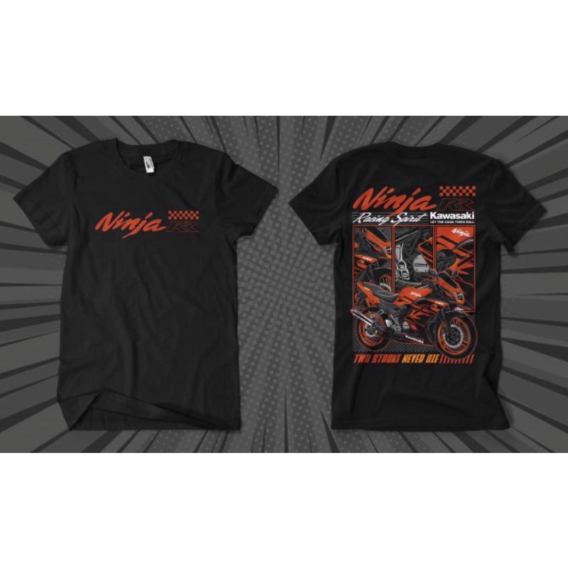 BAJU NINJA RR / KAOS MOTOR NINJA RR / BAJU KAWASAKI NINJA