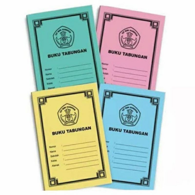 

BUKU TABUNGAN ANAK SEKOLAH ISI 10 BUKU