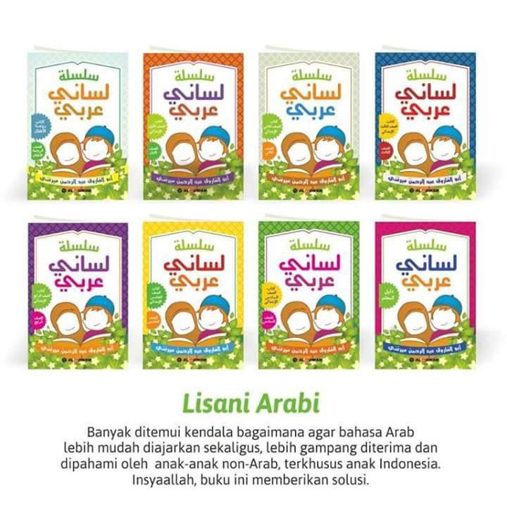 Foto Silsilah Lisani Arabi Anak Lengkap 8 Jilid ORIGINAL - Penerbit Alqowam