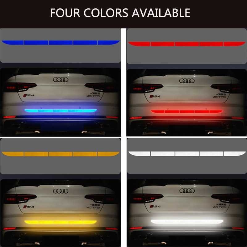 Sticker Reflective Warning Strip Exterior Mobil