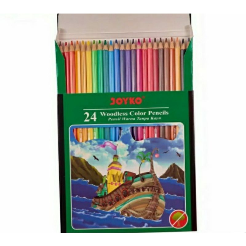 

pensil warna joyko 24 warna