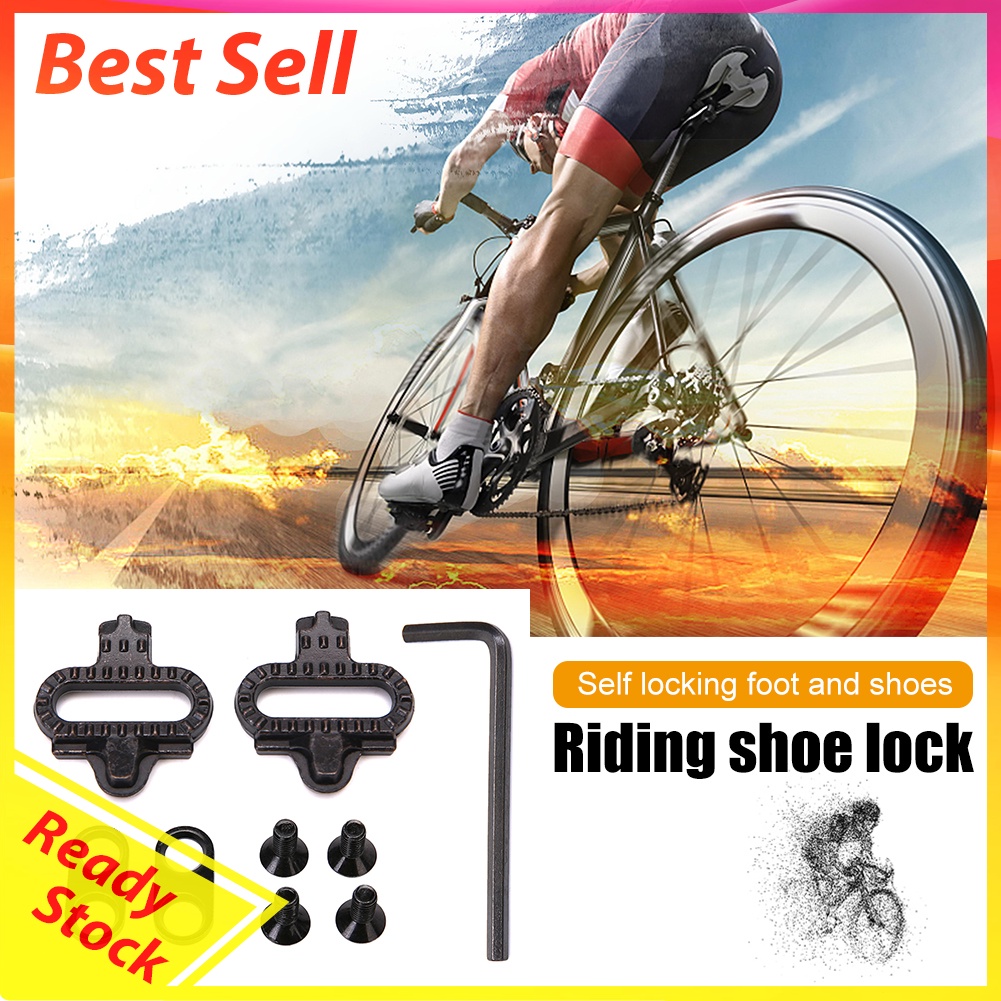 1 Set MTB Mountain Bike Pedal Cleats Cleat Racing Riding Cycling Equipment