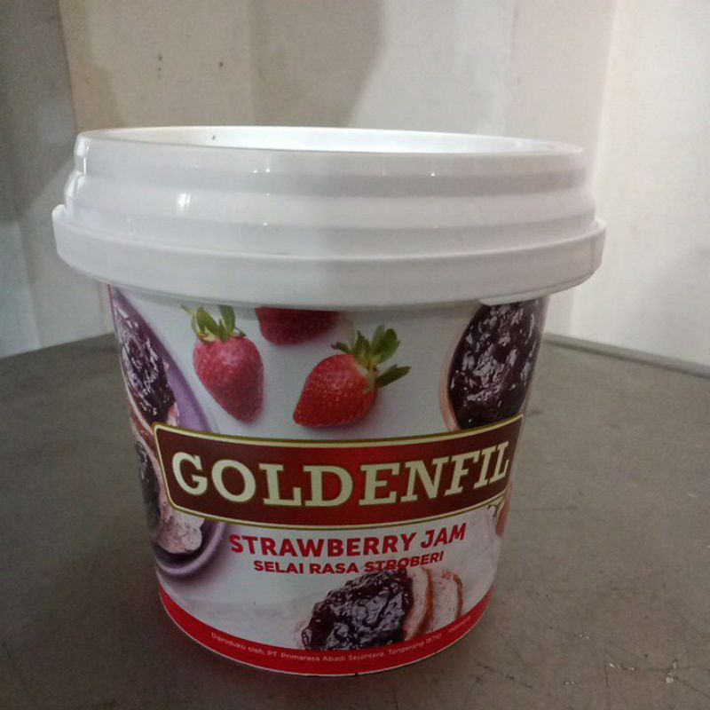 

GOLDENFIL STRAWBERRY JAM 1KG SELAI ROTI DLL