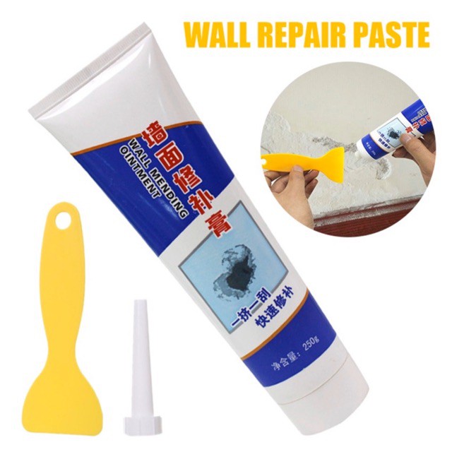 White Repair Cream Wall Mending Ointment Krim Perbaikan Dinding Tahan Air COD MURAH Wall Repair