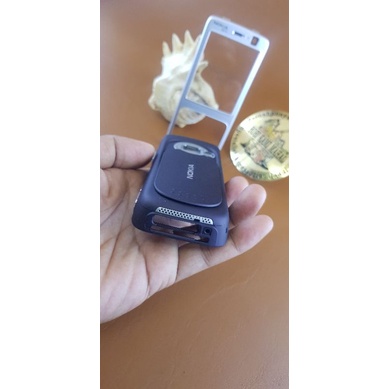 original case casing ori nokia n73 plus tulang dan part komponen non keypad
