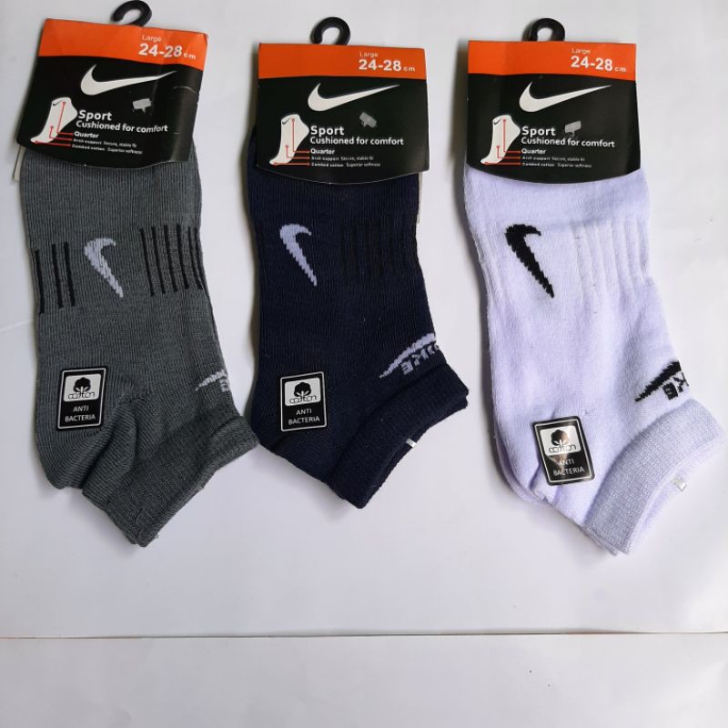 Kaos Kaki Pendek Semata Kaki Sport Olahraga Socks Pria Wanita