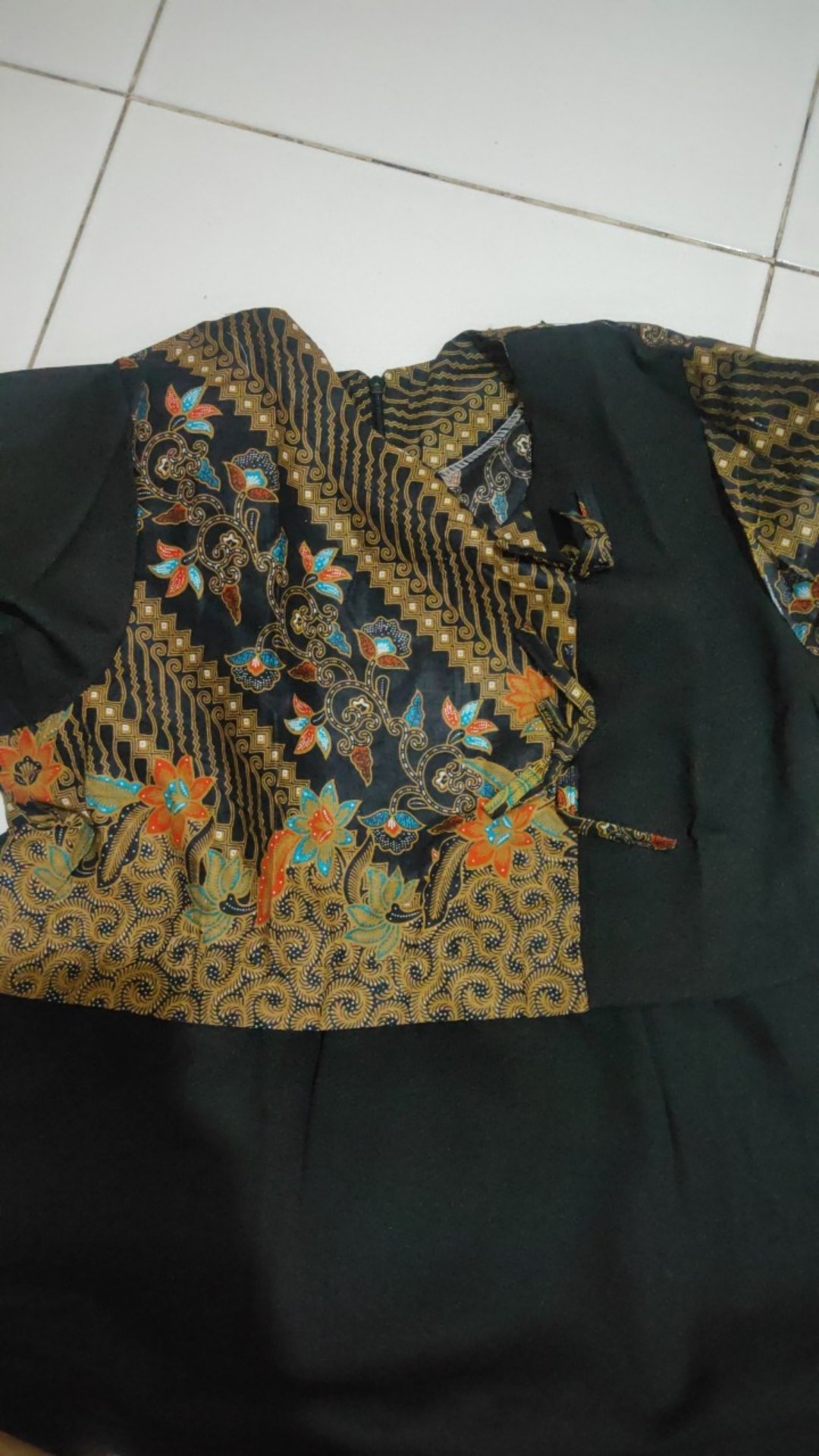 Batik Wanita Asj Sa Hrb026 Kenongo Kemeja Tosca Pendek