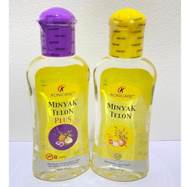 KONICARE MINYAK TELON PLUS 125ML/BIASA 125ML