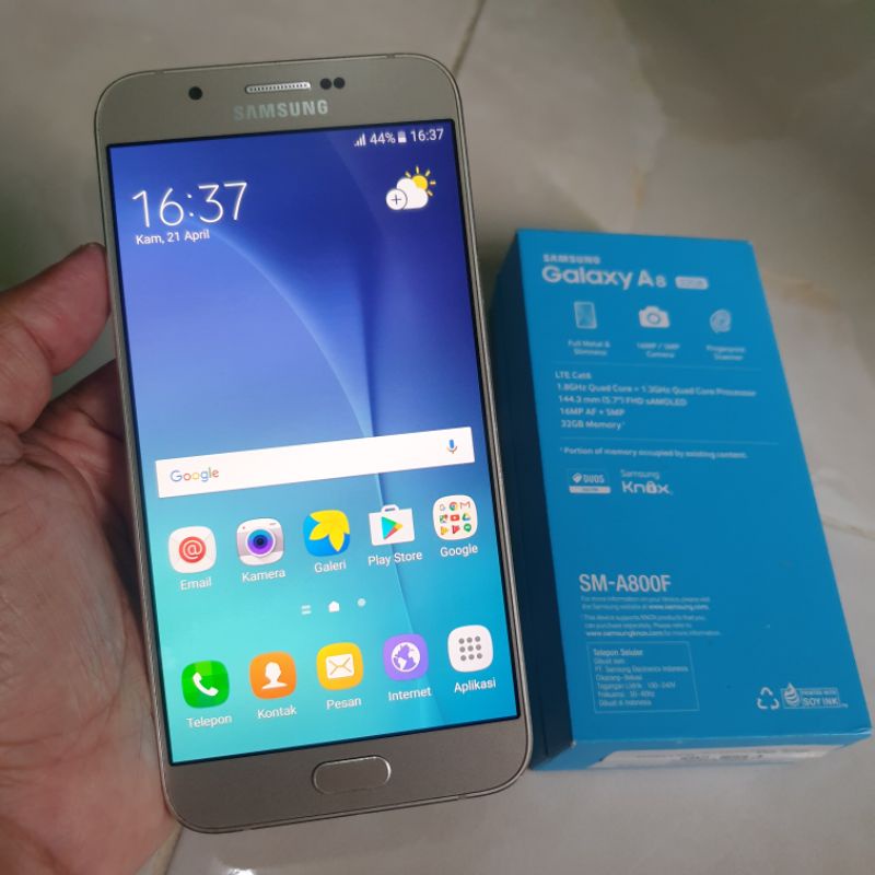 Samsung A8 Rom 32gb internal 32gb second berkualitas