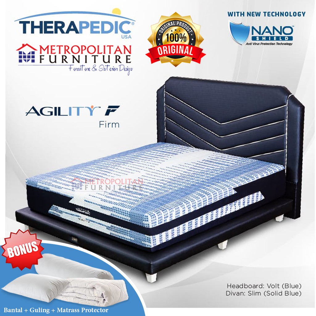 Set Springbed THERAPEDIC Agility F Full Set / Spring bed matras