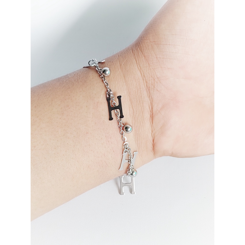 rnl gelang tangan stainless/titanium terbaru