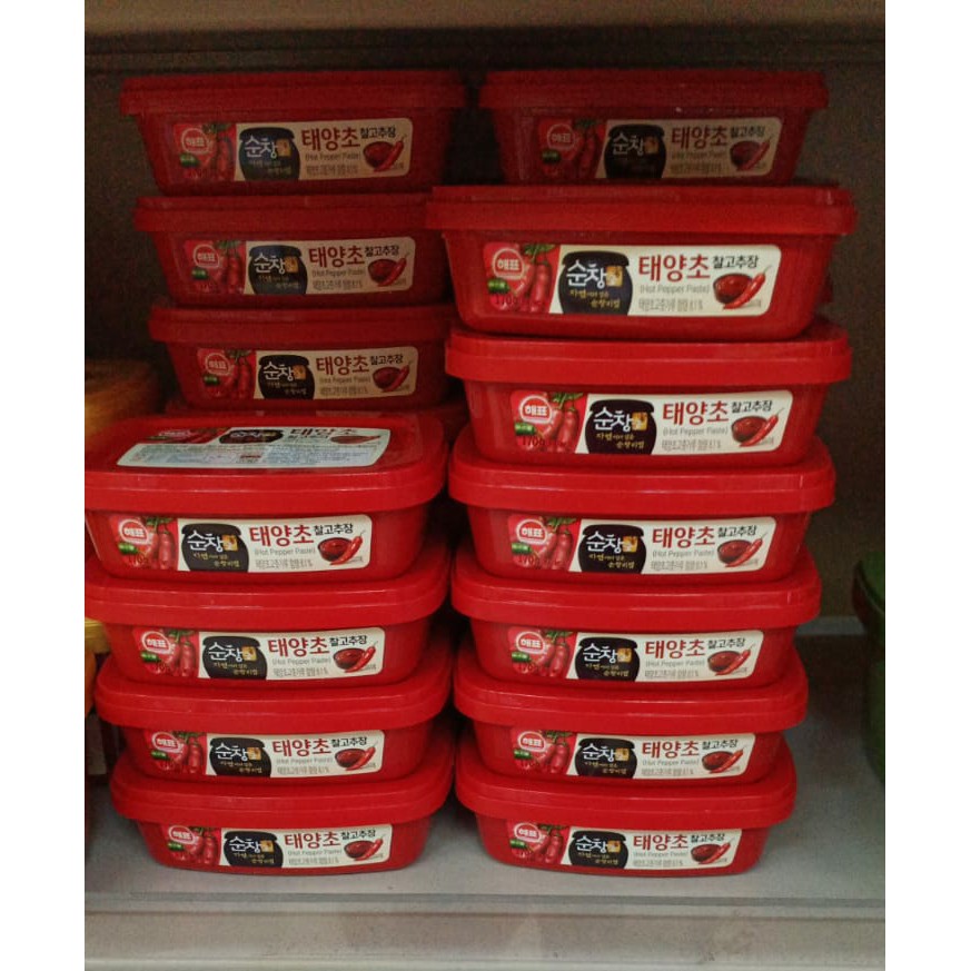 

Sajo Taeyang Gochujang bumbu pasta Korea/ sambal pasta korea/ Hot pepper Gochujang 170gr