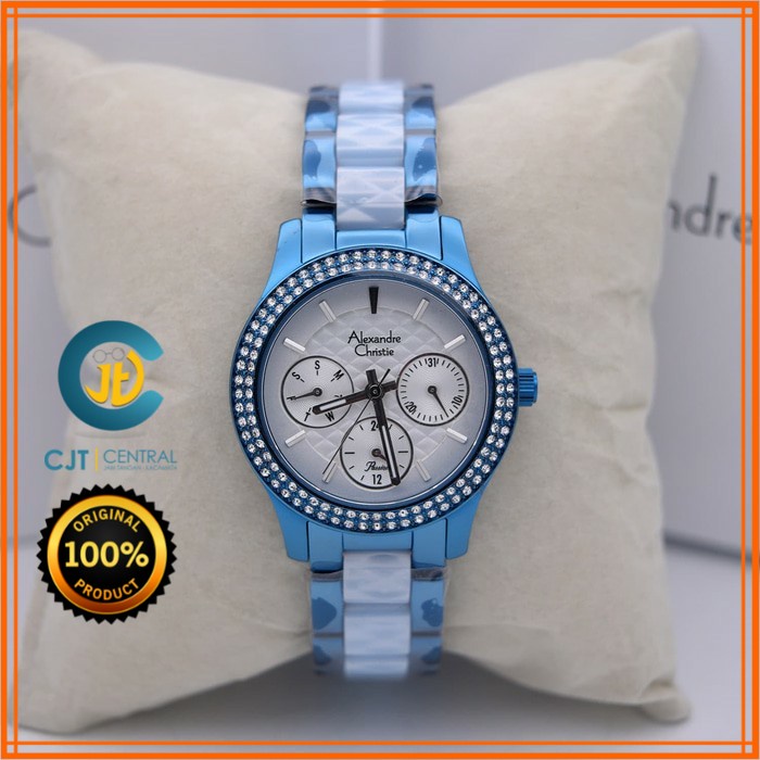 ALEXANDRE CHRISTIE AC 2705 BLUE. GARANSI RESMI 1 TAHUN