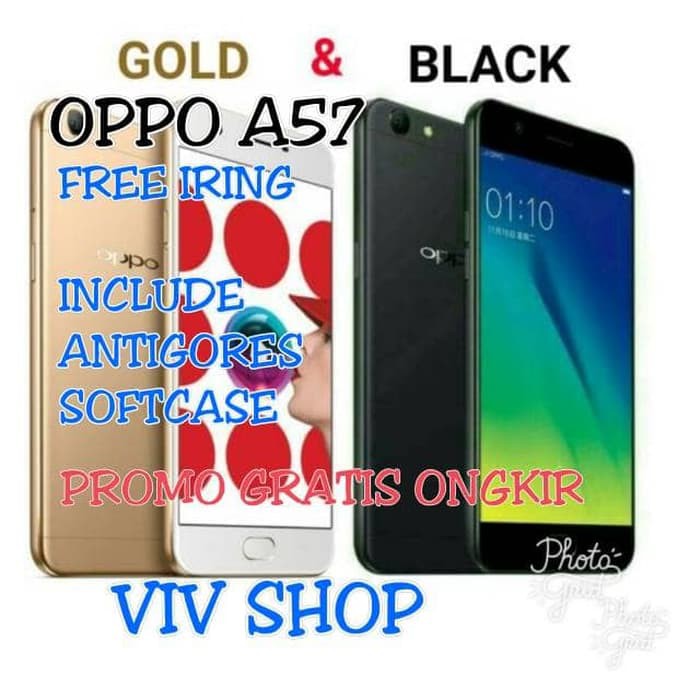 ORIGINAL (ASLI) OPPO A57 NEW RAM 3/32GB GARANSI RESMI OPPO