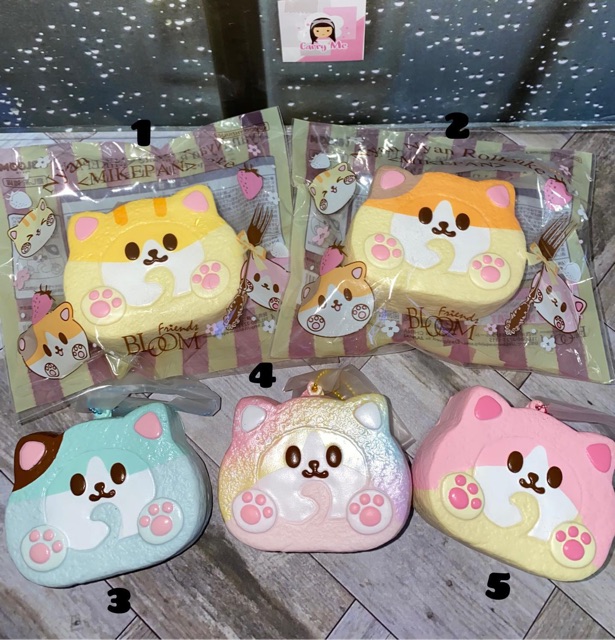 Squishy Ibloom Nyan Cake Roll Rainbow Lisenced Soft and Slow Best Seller Murah
