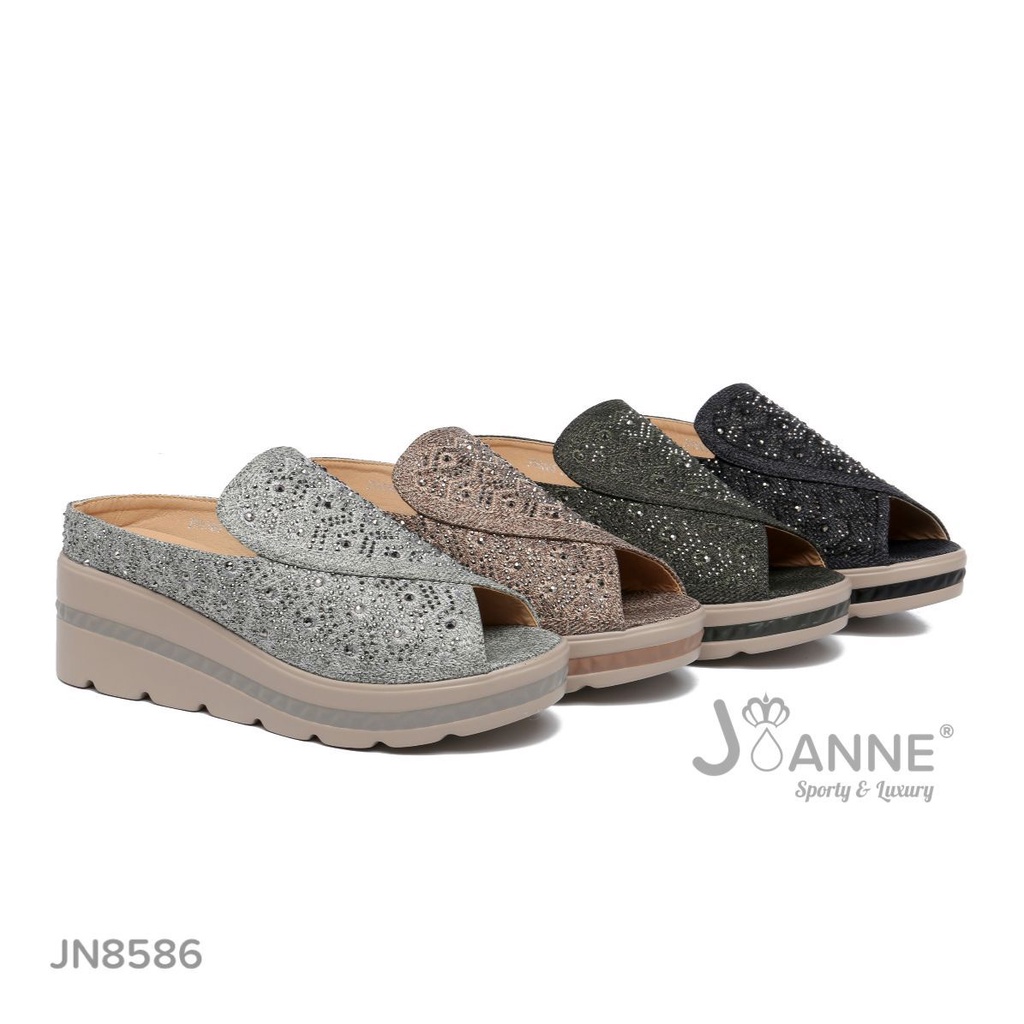 JOANNE Sepatu Wanita Wedges Shoes #JN8586 ORIGINAL