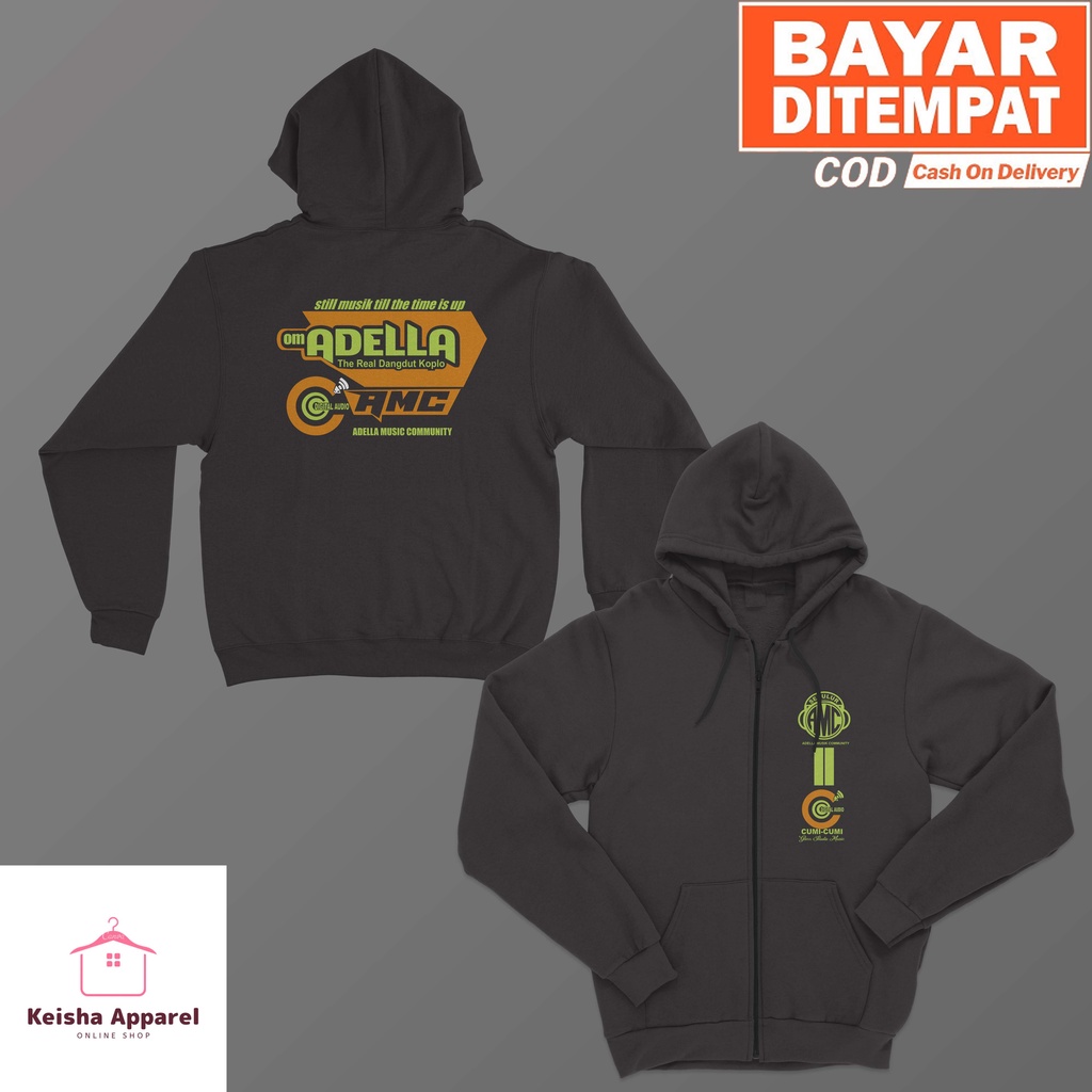 JAKET ZIPPER SOUND SYSTEM OM ADELLA AMC